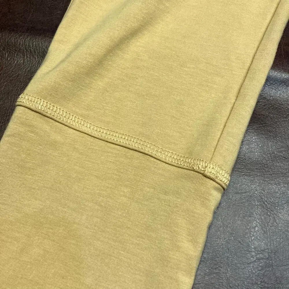 New‎ Chaser Mid-Rise Tan Leggings Womens Small Lounge Soft Neutral Minimalist